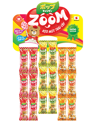 Zoom Lollipop Candy Hanging Pack