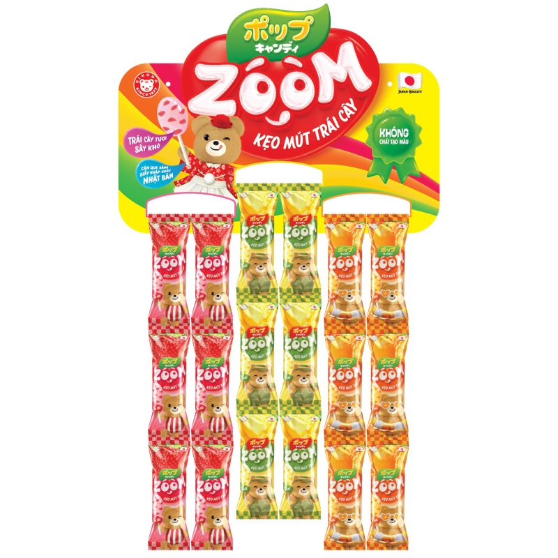Zoom Lollipop Candy Hanging Pack