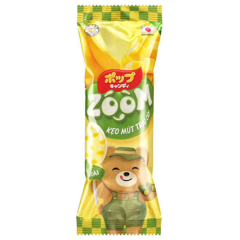 Kẹo Mút Trái Cây Zoom 72g