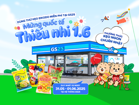 Candy Sampling Event at GS25 – Celebrate International Children’s Day 1/6