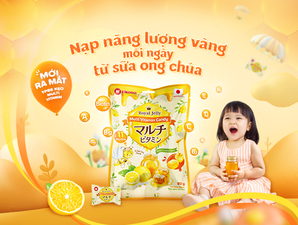 Eikodo Launches New Packaging – More Convenient 80g Pack for Multi Vitamin Candy