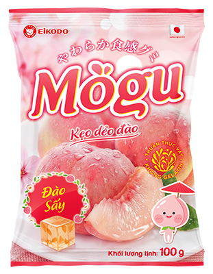 Mogu Peach Jelly Candy 100g
